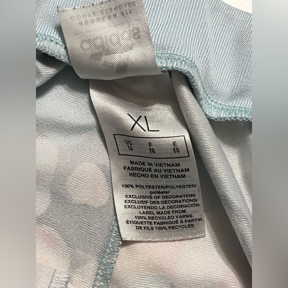 Adidas Girls 16 Multi Color Camo Tricot Joggers Track Pants Pastel 3 Stripe - Picture 9 of 9